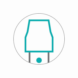 Рамка для мопов TTS (100см, металл, крепления пластик)