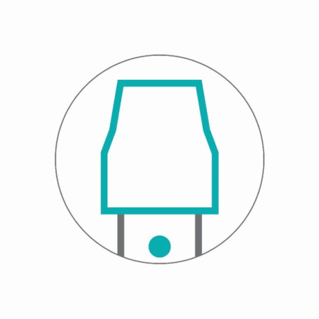 Рамка для мопов TTS (100см, металл, крепления пластик)