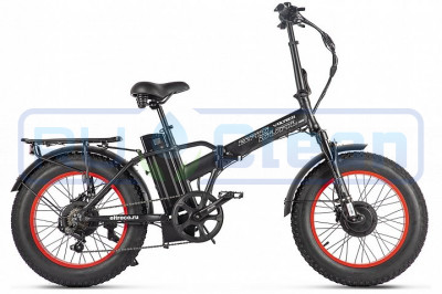 Электровелосипед VOLTECO BAD DUAL NEW (черно-красный)