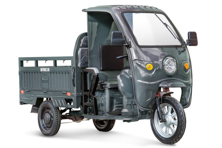 Трицикл электрический Rutrike Гермес 1500 60V/1200W (серый)