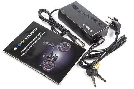 Электровелосипед VOLTECO BAD DUAL NEW (черно-салатовый)