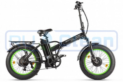 Электровелосипед VOLTECO BAD DUAL NEW (черно-салатовый)