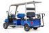 Гольф-кар мини Gelbert Sirma (60V, 1200Вт, синий)