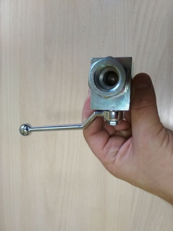 Кран гидравлический V2RH (1/2&quot;г-г, 500бар)