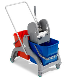 Тележка TTS Nick Light (2х25, с мет.ручкой и  отжимом Тес)