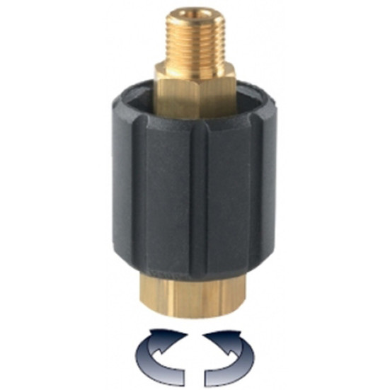 Переходник Mecline (350бар, 1/4ш-г, Viton, с изоляцией)