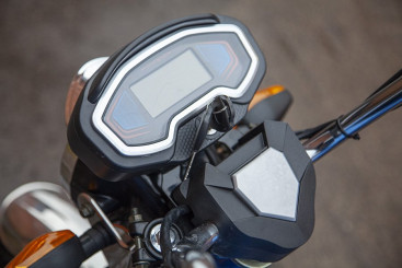 Трицикл электрический Rutrike Вояж К 1300 (темно-синий)