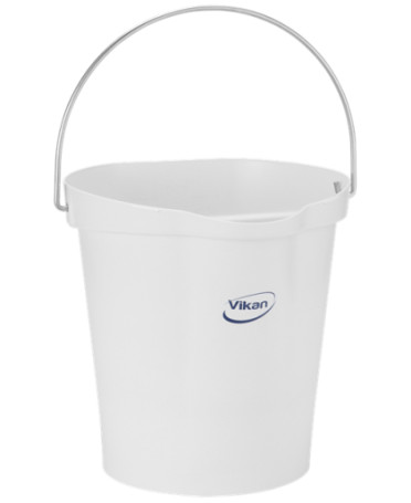 Ведро Vikan (12л, м/детект, белый)
