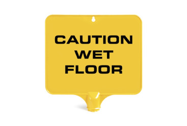 Табличка TTS Осторожно мокрый пол (36см, квадратная, англ. яз)
