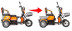 Трицикл электрический Rutrike Бумеранг (золотистый) (022656-3243)
