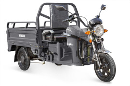 Трицикл электрический Rutrike Вояж К 1300 (серый)