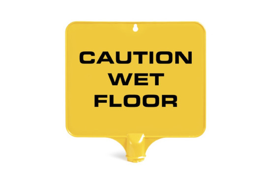 Табличка TTS Осторожно мокрый пол (36см, квадратная, итал. яз)