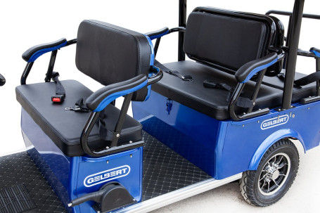 Гольф-кар мини Gelbert Venus (60V, 1200Вт, синий)