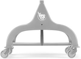 Каркас TTS (для тележки Nick, 2х15л, серый)