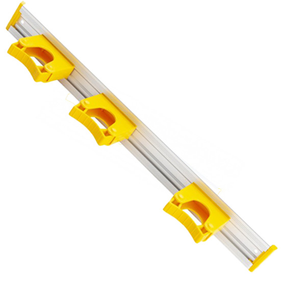 Настенная система хранения инвентаря Haug Bursten (желтый)