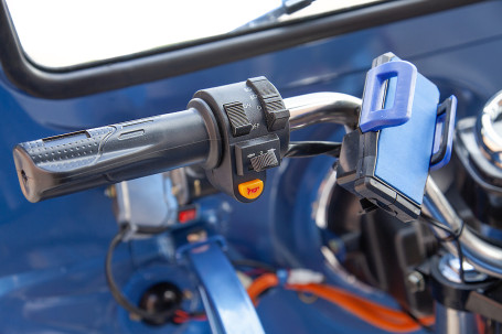 Трицикл электрический Rutrike Гермес Pro 1500 (серый)