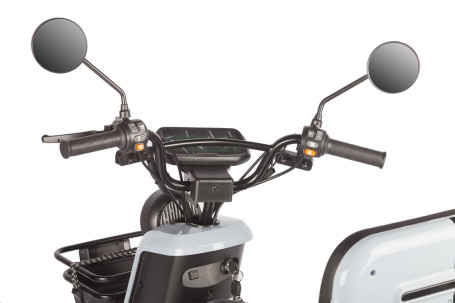 Трицикл электрический Wanshida UN MOTO 60V 650Вт (черно-синий)