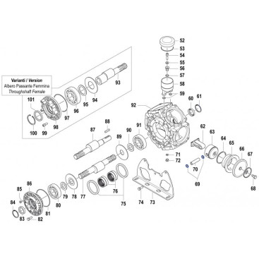 Кольцо пальца шатуна Comet (для BP/BPS300/APS101/121/145/141/166)