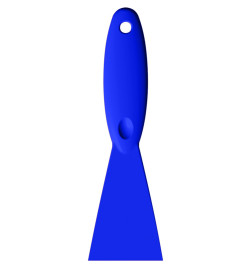 Скребок ручной Haug Bursten (75мм, узкий, синий)