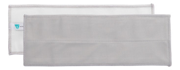 Моп на липучке TTS CLEAN-GLASS (32х10.5см, микрофибра, серый)