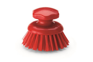 Щетка IGEAX круглая ручная (Д 210мм, жесткая, красный)