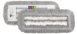 Моп TTS Tuft Tris Wet Disinfectiont (50см, карманы, микрофибра, серо-белый)