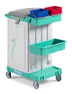 Тележка TTS Magic Line 20P (2х4л, 2 корзины, закр. держ. мешка 150л)