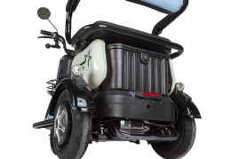 Трицикл электрический Rutrike Вега (черный)